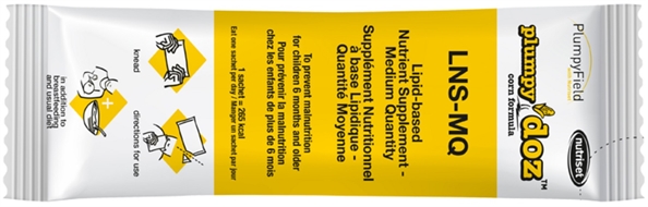 Lipid Nutrient Supplement Paste Medium Quantity  (LNS-MQ)
