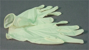 Gloves, examination