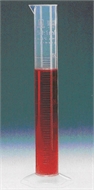Cylinder, measuring, plastic