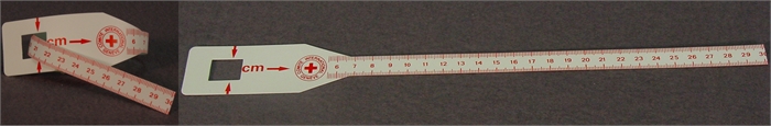 Tape measure, MUAC (mid-upper arm circumference)