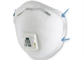 MASK, vapor/dust protection FFP2 dispos half mask,with valve