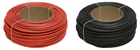 CABLE FOR SOLAR PV, red, UV-resist, 4mm2, Roll of 100m